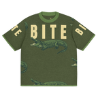 LUVRON – Gestricktes T-Shirt Crocodile